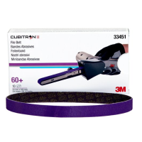 3M 33451 Cubitron II 786F Series 60+ Grit 3/4 in x 20.5 in File Belt (Each)