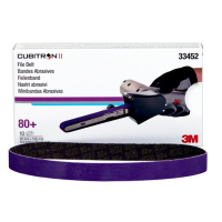 3M 33452 Cubitron II 786F Series 80+ Grit 3/4 in x 20.5 in File Belt (Each)