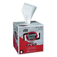 Tork ShopMax 450137 Centerfeed White 1 Ply Wiper (200 Sheets)