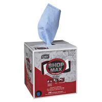 Tork ShopMax 450337 Centerfeed Blue Paper 1 Ply Dry Wipe (200 Sheets)
