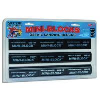 Motor Guard AP-7 Mini-Block 3-1/2 inch Sanding Block Assorted Pack