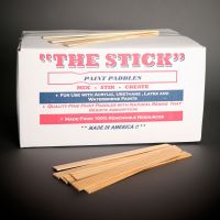 Pine 12 in. Wood Paint Stir Sticks (Case)