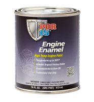 POR-15 42038 Engine Enamel Black Automotive Restoration Paint (Pint)