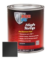 POR-15 44104 High Temp Flat Black Paint (Quart)