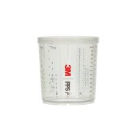 PPS 26001 650mL Standard Hard Cup for Quarter-Turn 2.0 Lid Locking System (8 ct)