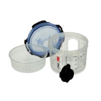 PPS 26328 90 mL Micro Spray Cup System Kit for Accuspray Spray Gun