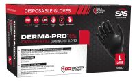 Derma-Pro Powder-Free Nitrile Disposable Glove (Large)