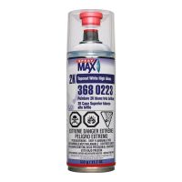 SprayMax 3680223 High Gloss White 2K DTM Topcoat Aerosol (12.24 oz)