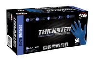 SAS Safety 6602 Thickster Latex Disposable Glove Medium (50/Box)