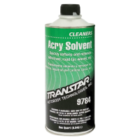 Transtar 9784 Acry Solvent Adhesive Cleaner Clear (Quart)