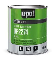U-POL 2274 System 20 4:1 Black High Build Primer (1 Liter)