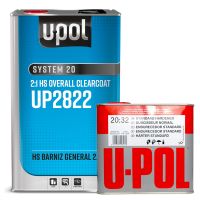 U-POL HS Overall Clearcoat 5 liter Kit w/ Fast Hardener
