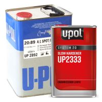 U-POL Euro Spot/Panel Clearcoat Gallon Kit w/ Slow Hardener