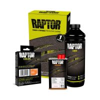 U-POL Orange Raptor Truck Bed Liner Kit (1 Liter)