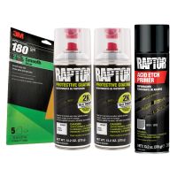 Raptor 2K White  Spray-On Truck Bedliner Bare Metal Aerosol Kit (26.4 oz)