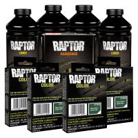 U-POL Pine Green 4L Raptor Truck Bed Liner Kit
