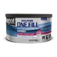 Dolphin One Fill All-In-One Premium Body Filler (1 Quart)