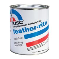 Feather-rite Quality Lightweight Autobody Filler (Quart)