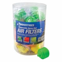 AES Industries 323-25 Disposable Spray Gun Air Filter (25 ct)