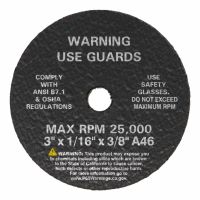 AES Industries 3805-50 3 in. Cut-Off Wheels (50 ct)