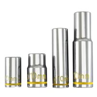 Astro Pneumatic 410 4-Piece 1/4 in. and 3/8 in. Drive UV Glowing 10mm Sockets