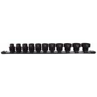 Astro Pneumatic 78211 Nano SAE Hex Drive 11-Piece Impact Socket Set