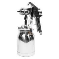 Astro Pneumatic AS8S Spray Gun with Cup Silver Handle (1.7mm Nozzle)