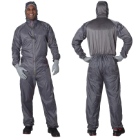 Colad 520056 BodyGuard Gray Nylon Spray Overall (Large)