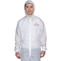 CTW 513054 Breathable Anti-static White Paintsuit (Medium)