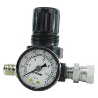 Gun Mounted Air Regulator with Analog Gauge 160 psi