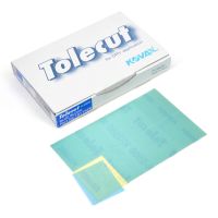 KOVAX Tolecut 191-1528 Stickon 70 x 114 mm 2500 Grit Blue Dry 8-Cut Block Sheet (25/Box)