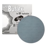 Super Buflex 193-1504 Hook & Loop 6 in. 3000 Grit Black Dry Sanding Disc (25 ct)