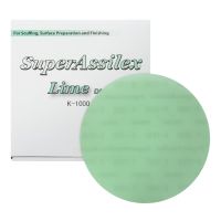 Super Assilex 193-1509 6 in. K1000 Grit Lime Sanding Disc (25 ct)