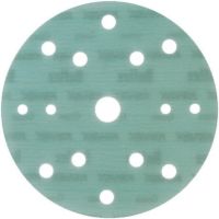 KOVAX Super Buflex 193-1565 15 Hole Hook & Loop 6 in. 2000 Grit Green Sanding Disc (25 ct)
