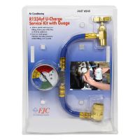 FJC 6846 R-1234YF U-Charge Hose With Gauge For Self-Sealing Cans