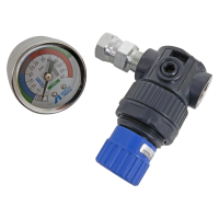 Iwata 8131B Spray Gun Adjustable Air Flow Regulator 1/4 x 1/4 in FNPT
