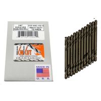 KnKut KK2-1/8-12PK 12pc Pack of 1/8" Double End Drill Bits