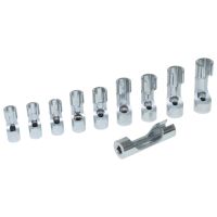 Lisle 12030 10 Piece Flare Nut Socket Set