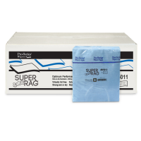 MDI Pro-Series Super Rag 95011 Spunlace 1/4 Fold Blue Wipers (500/Box)