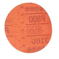 3M 01291 Hook and Loop Red 5 in. 800 Grit Abrasive Disc (50 Discs)