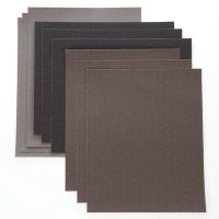 3M 02408 Black 9 in. x 11 in. 120 Grit Fine Grade Sanding Sheet (50 Sheets)