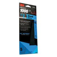 3M 03001 Wetordry Gray 3-2/3 in. x 9 in. 1000 Grit Sanding Sheets (5 Sheets)