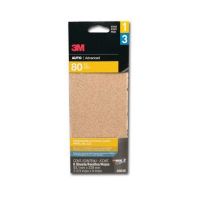3M 03035 Brown Dry 3-2/3 in. x 9 in. 80 Grit Sanding Sheets (6 Sheets)