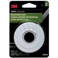 3M 03410 Black 75 x 1/2 in. 60 mil Double Sided Mounting Tape