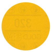 3M 09216 Gold Hookit 3 in. 320 Grit Sanding Disc (50 ct)