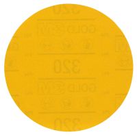 3M 09237 Gold Hookit 5 in. 320 Grit Sanding Disc (50 ct)