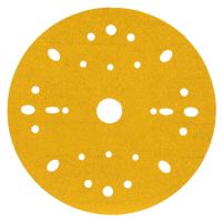 3M 09285 Gold Dust-Free Hookit 6 in. 220 Grit Sanding Disc (100 ct)