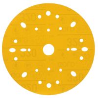 3M 09287 Gold Dust-Free Hookit 6 in. 320 Grit Sanding Disc (100 ct)