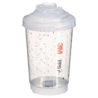 3M 26262 PPS Series 2.0 Vented Spray Cups Kit Midi 13.5 fl oz 400 ml (50 ct)