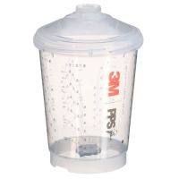 3M 26263 PPS Series 2.0 Vented Spray Cups Kit Standard 23.7 fl oz 700 ml (50 ct)